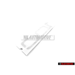 Original Audi 100 Rear Boot Badge Emblem Chrome - 4A9853741 2ZZ