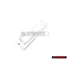 Original Audi 100 Rear Boot Badge Emblem Chrome - 4A9853741 2ZZ
