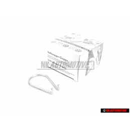 Original VW Wheel Centre Cap 2 Point Extractor Hook - 4D0012243