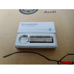 Original VW Key Fob Silver/Black - 000087010M YPN