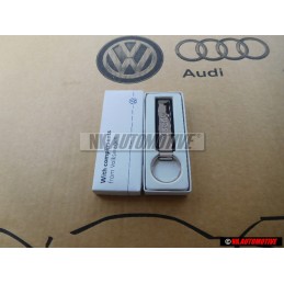 Original VW Key Fob Silver/Black - 000087010M YPN