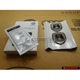 Original VW Decorative Film Black/Chrome - 5C0064317ASXRW