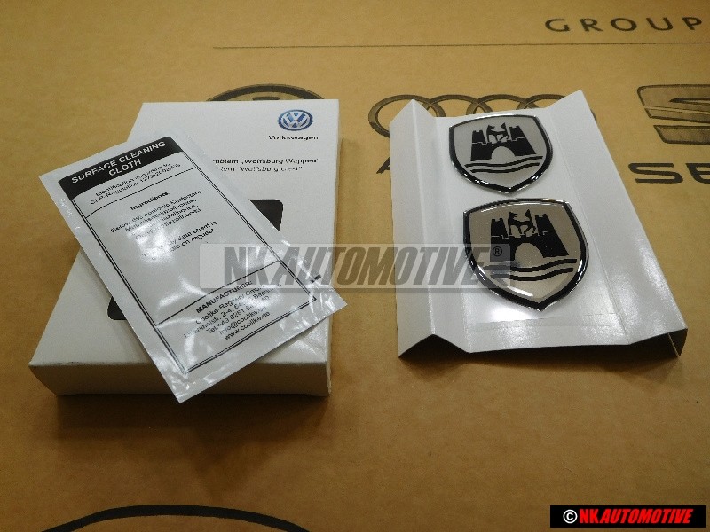 Original VW Decorative Film Black/Chrome - 5C0064317ASXRW