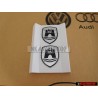Original VW Decorative Film Black/Chrome - 5C0064317ASXRW
