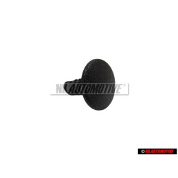 Original VW Front Seat Clothing Clip Satin Black - 823863203 01C