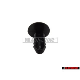 Original VW Front Seat Clothing Clip Satin Black - 823863203 01C