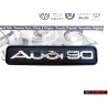 Original Audi AUDI 90 Dashboard Badge Emblem Black Chrome - 893853682B