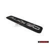 Original Audi AUDI 90 Dashboard Badge Emblem Black Chrome - 893853682B