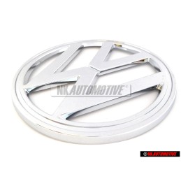 Original VW Transporter T2 Front Panel Badge Emblem Chrome - 241853601E