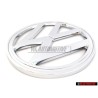 Original VW Transporter T2 Front Panel Badge Emblem Chrome - 241853601E