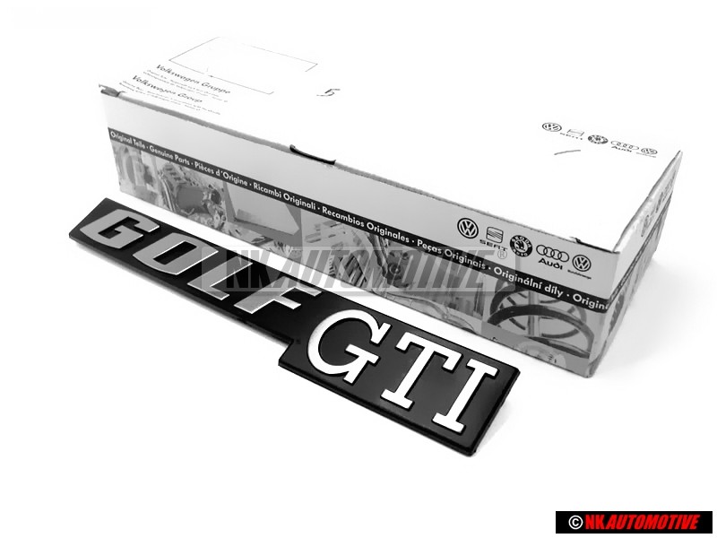Original VW GOLF GTI Rear Trunk Boot Badge Emblem - 171853687K GX2