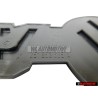 Original VW VOLKSWAGEN Rear Boot Badge Brushed Silver - 251853685A