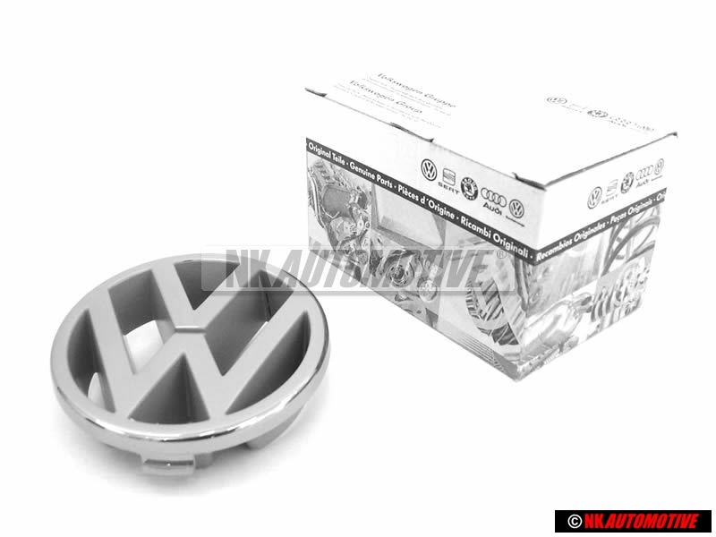 Original VW Front Grill Badge Emblem Chrome - 867853601 WM7