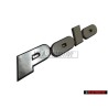 Original VW Square Back Coupe POLO Rear Boot Badge Emblem - 867853687K GX2