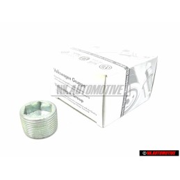 Original VW Transmission Drain Fill Sealing Plug M24X1.5 - WHT001937