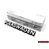 Original VW VOLKSWAGEN Rear Boot Trunk Badge Emblem White - 321853685C QK6