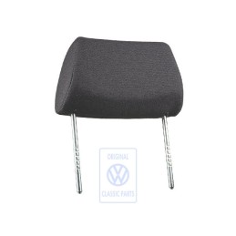 Original VW Head Restraint With Cover, Adjustable Grey Black - 191881901ASD02