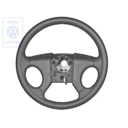 Original VW Sports Steering Wheel(Leather) Black - 191419091AL1BX