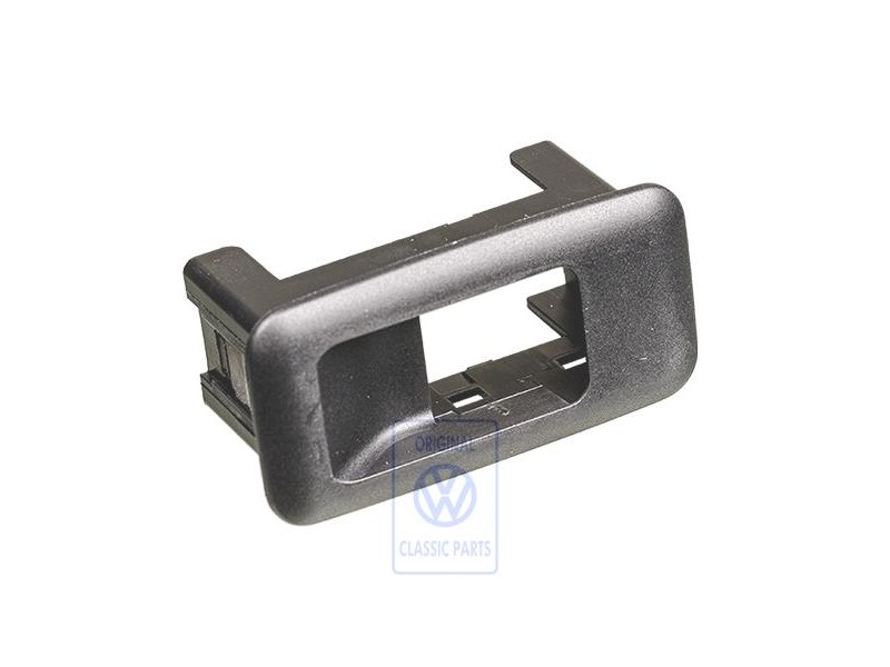 Original VW Switch Mounting Satin Black - 701959550B 01C