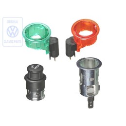 Original VW Cigarette Lighter With Socket And Clamping Sleeve - 321998305