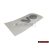 Original VW V6 Rear Boot Badge Emblem Chrome - 3B0853675C 739