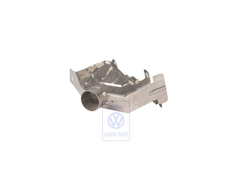 Original VW Warm Air Deflector Plate - 037253041E