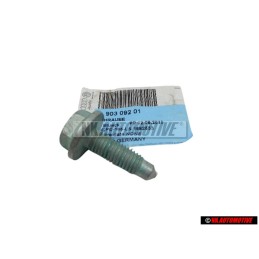 Original VW Bumper Carrier Hexagon Bolt M10x33 - N 90309201