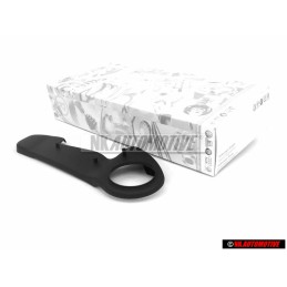 Original VW Seat Hinge Trim Cover Right Black - 165881478 01C