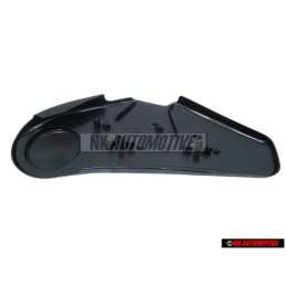 Original VW Recaro Seat Hinge Trim Cover Right Outer Black - 165881480B 01C
