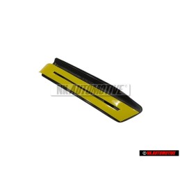 Original VW Front Wing Moulding Protective Strip Graphite Left - 535853503A 2BC