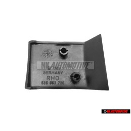 Original VW Roof Moulding Cover Cap Black Right - 535853720 01C
