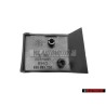 Original VW Roof Moulding Cover Cap Black Right - 535853720 01C