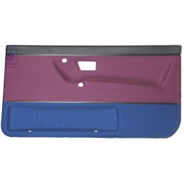 Original VW Door Panel Trim (Cloth) Violet Blue - 191867012CEBMQ