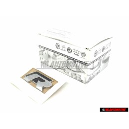 Original VW R Line Rear Boot Badge Emblem - 1K8853675K FOD