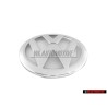 Original VW Front Grill Badge Emblem Chrome - 5G0853601 2ZZ