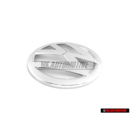 Original VW Front Grill Badge Emblem Chrome - 5G0853601 2ZZ