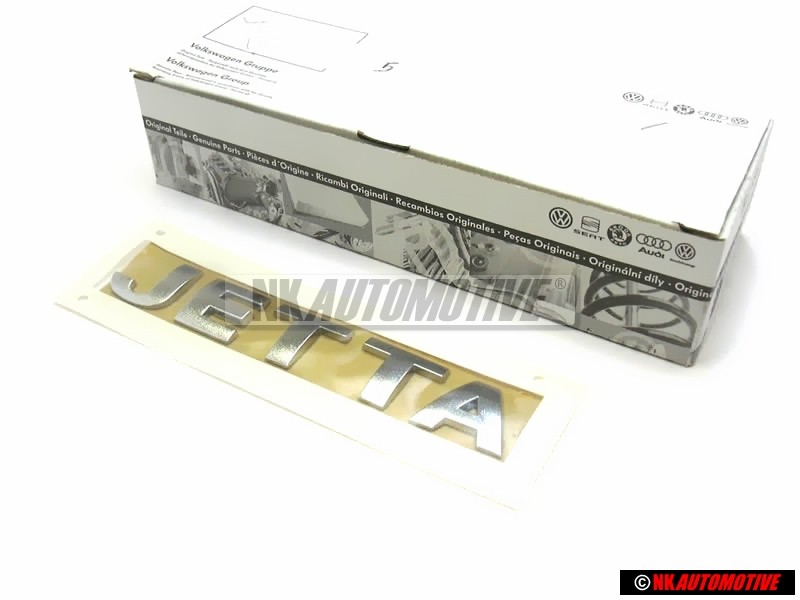 Original VW JETTA Rear Trunk Boot Badge Emblem Chrome - 1J5853687A 739