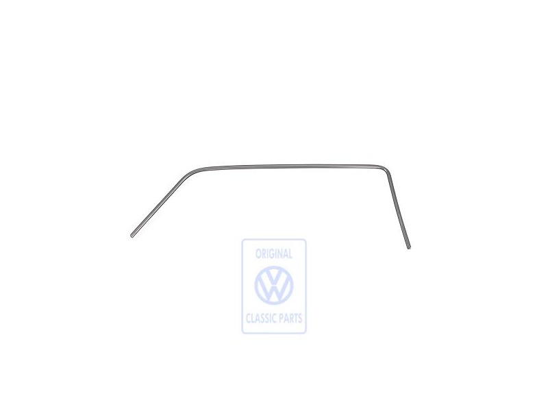 Original VW Trim Strips For Door Window - 193853771