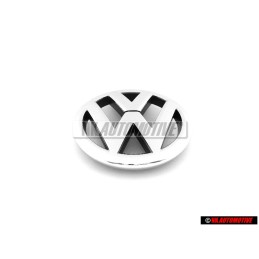 Original VW Front Grill Badge Emblem Chrome - 6R0853600A ULM