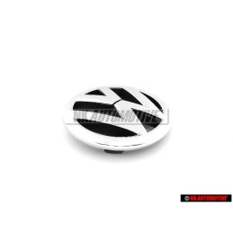 Original VW Front Grill Badge Emblem Chrome - 6R0853600A ULM