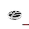 Original VW Front Grill Badge Emblem Chrome - 6R0853600A ULM