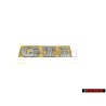 Original VW GTI Rear Boot Badge Emblem Chrome - 6R0853675E 739