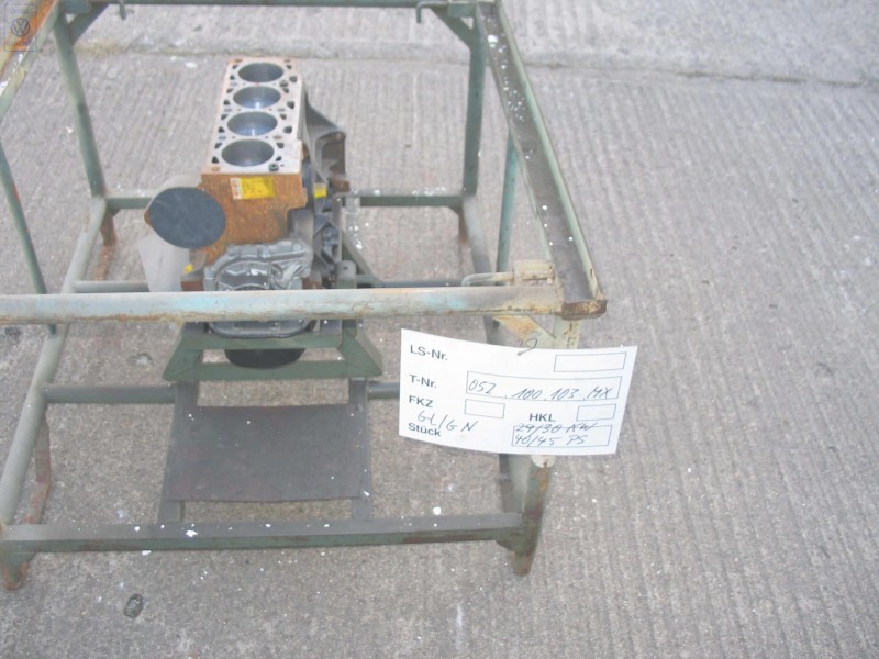 Original VW Short Block - 052100103MX