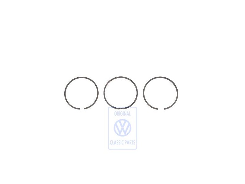 Original VW 1 Set: Piston Rings (Oversize) - 052198157F