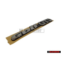 Original VW GOLF GTD Rear Boot Badge Emblem Chrome - 1H6853687AEZ10