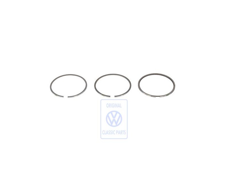 Original VW 1 Set: Piston Rings (Oversize) - 068198153C