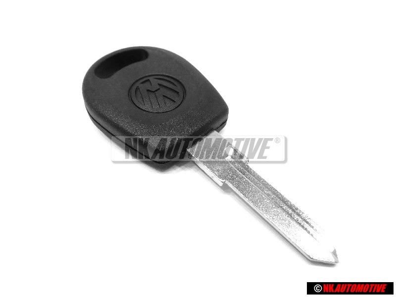 Original VW Main Key With Fixed Code Transponder Blank - 6N0837219 ROH