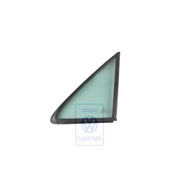 Original VW Fixed Door Window With Seal - 191845241C