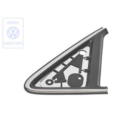 Original VW Corner Section Moulding For Door Window - 191853219A