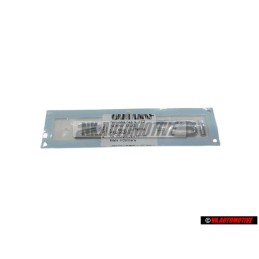 Original Audi 2.0 FSI Rear Boot Badge Emblem Chrome - 8H0853743A 2ZZ